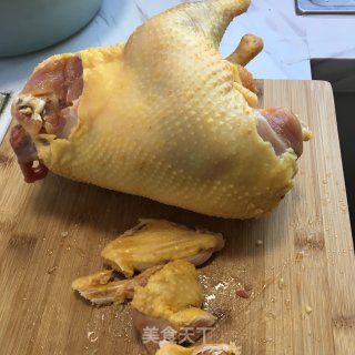 姬松茸煲鸡的做法步骤：1