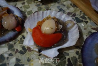 蒜蓉粉丝虾夷贝的做法步骤：2