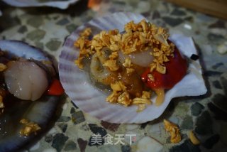 蒜蓉粉丝虾夷贝的做法步骤：4