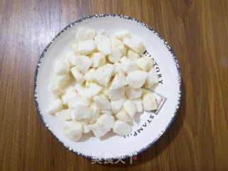 冰糖荸荠的做法步骤：2