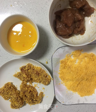 炸猪排的做法步骤：5