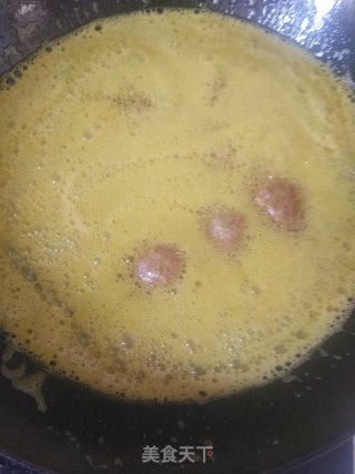 炸莲藕丸子的做法步骤：9
