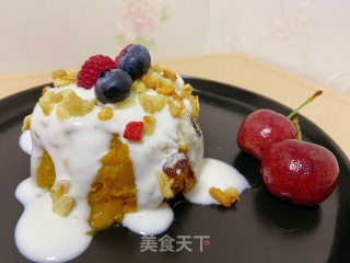 地瓜酸奶糕的做法步骤：6