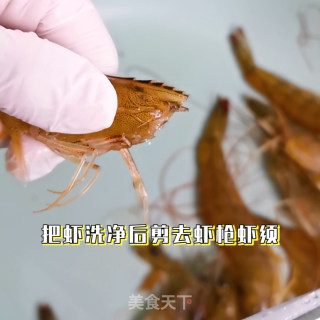 花开富贵虾的做法步骤：1