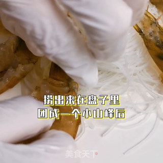 花开富贵虾的做法步骤：8
