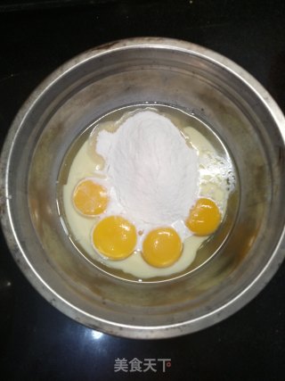 蓝莓松饼的做法步骤：2