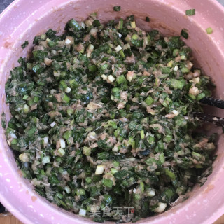 韭菜猪肉包子的做法步骤：4
