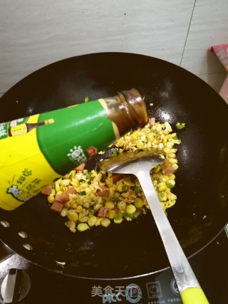蛋炒饭的做法步骤：6