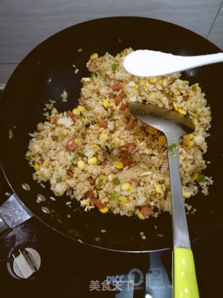 蛋炒饭的做法步骤：8