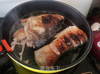 啤酒剁椒鱼头的做法步骤：5