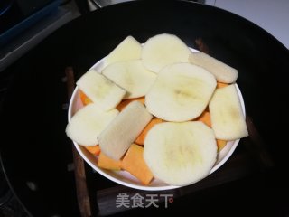 南瓜苹果糊的做法步骤：2