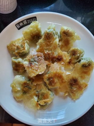 香煎云吞的做法步骤：7