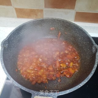 香其杂酱打卤面的做法步骤：4