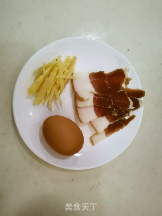 腊味煲仔饭的做法步骤：2