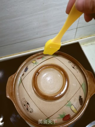 腊味煲仔饭的做法步骤：7