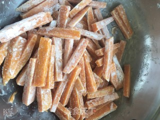 咸鸭蛋焗南瓜的做法步骤：3