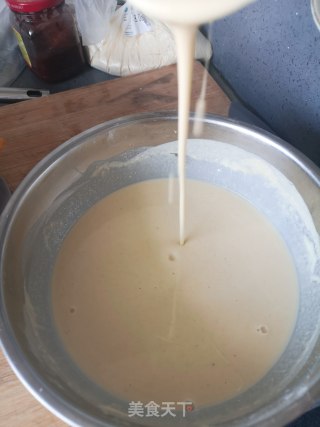 早餐煎饼的做法步骤：2