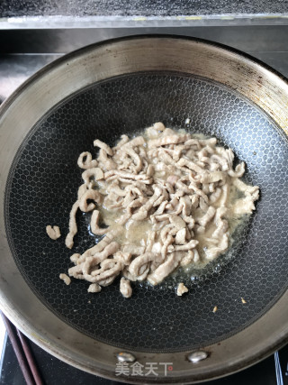 京酱肉丝的做法步骤：5