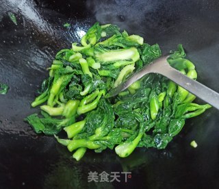 素炒小菜苔的做法步骤：4