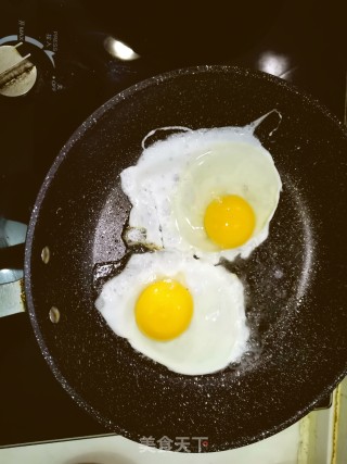 青菜鸡蛋面条的做法步骤：3