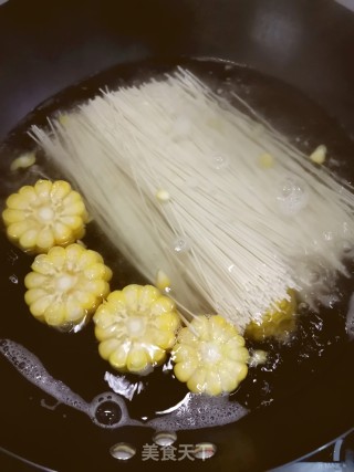 青菜鸡蛋面条的做法步骤：4