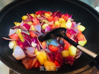 咖喱饭的做法步骤：4