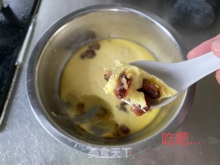 桂圆橘子蒸蛋糕的做法步骤：12