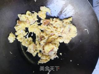 韭黄炒蛋的做法步骤：4