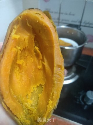芝士焗红薯的做法步骤：3