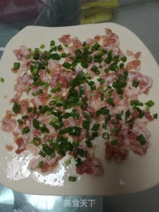大肉煎饼的做法步骤：4