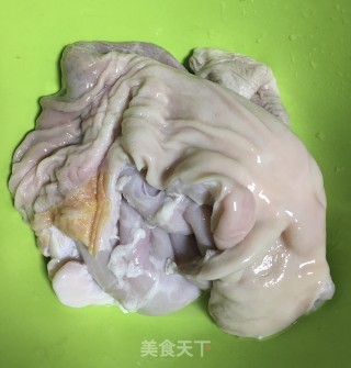 泡椒肚丝的做法步骤：1