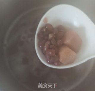 红豆山药糯米小圆子的做法步骤：4