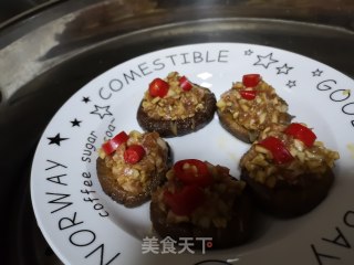 香菇酿肉的做法步骤：2