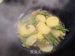 豆角炒土豆的做法步骤：9