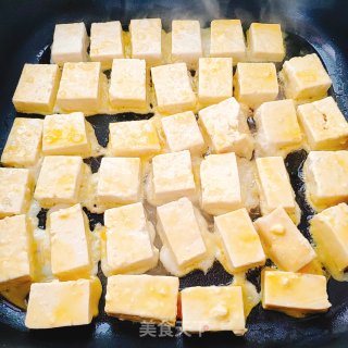 香煎豆腐的做法步骤：6