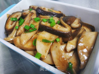 黑椒炒双菌的做法步骤：6