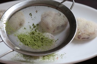 翡翠山药糕的做法步骤：7