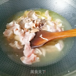 蛋菇墨泡肉的做法步骤：5