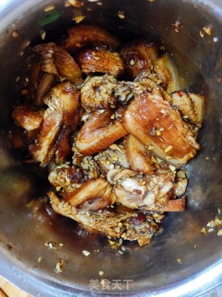 梅菜扣肉的做法步骤：6