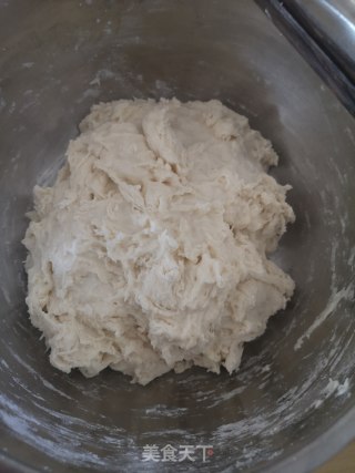 白吉馍发面饼的做法步骤：2