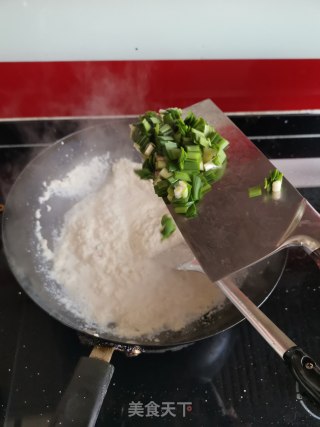 豆腐渣炒韭菜的做法步骤：8