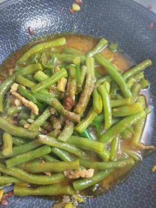 尖椒肉丝酱豆角的做法步骤：10