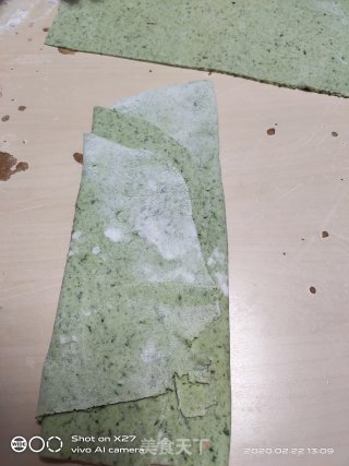 花生菠菜面的做法步骤：4