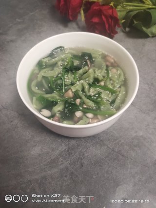 花生菠菜面的做法步骤：8