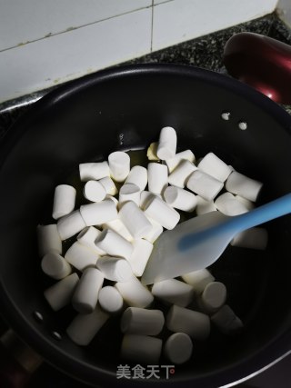 雪花酥的做法步骤：3