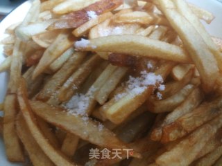 炸薯条的做法步骤：8