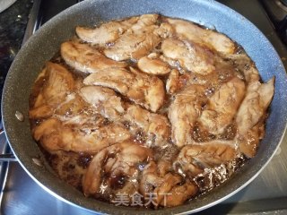照烧鸡胸嫩肉的做法步骤：5