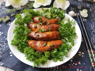 照烧鸡胸嫩肉的做法步骤：9