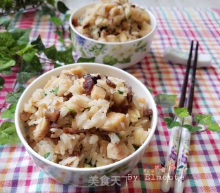 腊味香芋饭的做法步骤：14