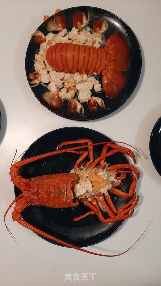 清蒸龙虾的做法步骤：8